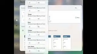 UWP Timetable/Inventory/Point of Sale