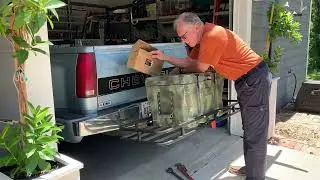 Step bumper receiver install