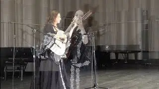 J. S. Bach Lute Suite a minor, BWV 995 - Gigue played by Hedvika Švendová on 8strings guitar