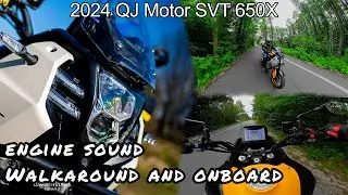 QJ Motor SVT 650x 2024  detail, sound walkaround onborad and insta360