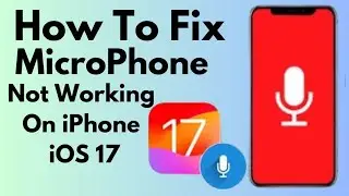 How To Fix Microphone Not Working On iPhone iOS 17 (2024)