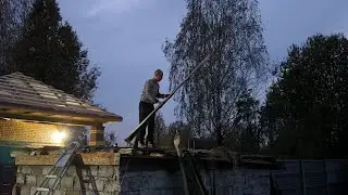 Как все успеть? Мы разобрали крышу. Откуда такие цены? Жизнь простых людей в деревне.