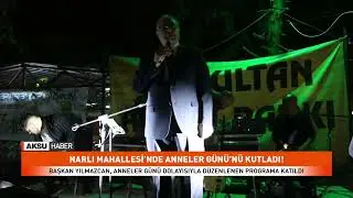 BAŞKAN YILMAZCAN, ANNELER GÜNÜ DOLAYISIYLA DÜZENLENEN PROGRAMA KATILDI