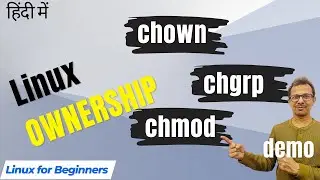 126 chown, chgrp and chmod in Linux demo | Linux Ownership | Linux Commands | Linux for Beginners
