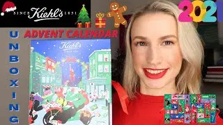 KIEHLS ADVENT CALENDAR UNBOXING 2021