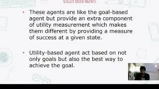 Utility based agents