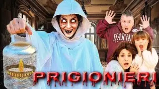 AURORA E CAPITAN DAD PRIGIONIERI IN UNA CASA INFESTATA DA UN FANTASMA CATTIVO con Mamma Giò e Mattia