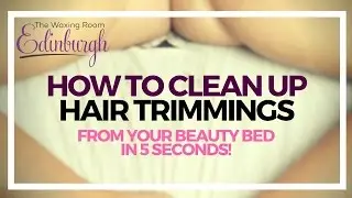 How To Clean Hair From Your Beauty Bed - In 5 Seconds!