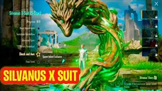 SILVANUS X SUIT 1 TO 6 STAR | PUBG SILVANUS X SUIT