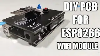 DIY PCB for ESP8266 WiFi Module!!JLCPCB
