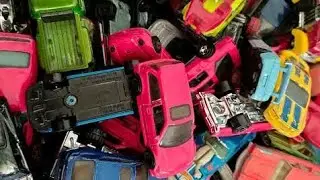 Mencari Mobil Mainan || Mobil truk, Mobil pemadam, Mobil balap, excavator, mobil monster.