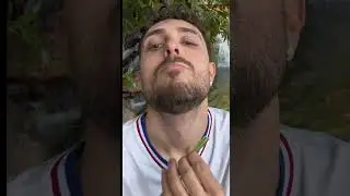 fazendo a barba com capim navalha