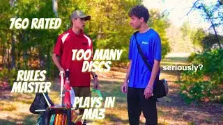 The One Disc Golfer Who Takes the Game a Little TOO Seriously...