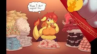Fat mlp anthro weight gain #3