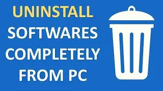 How to uninstall a computer Apps from computer।। কিভাবে সফটওয়্যার আনইন্সটল করবো।
