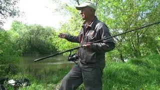 Рыбалка на реке фидером 