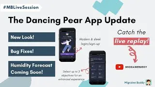 #MBLiveSession: The Dancing Pear App Update (10 Sep)