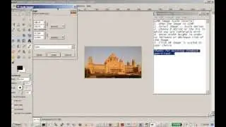 GIMP Scale Image option,Changing the Size of an Image,Resize an image