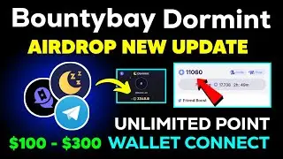 Dormint Mining App Full Guide || Bounty Bay Telegram BOT Mining || Dormint Telegram Mining Free
