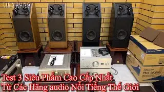 BỘ ÂM THANH ĐẦU BẢNG loa Bose 601 seri III - Ampli Denon 2500NE Test | Tiến Dũng audio Sài Gòn
