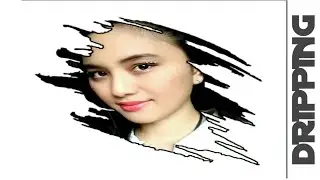 cara edit foto efek dripping di pixellab