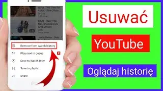 Jak usunąć historię oglądania w YouTube ||Usuń historię wyszukiwania w YouTube
