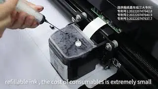 Refillable ink plotter VLOG (09-05)