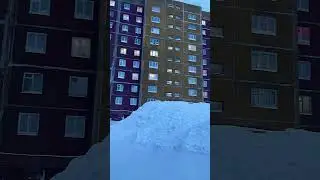 Майская вечерняя прогулка | Снежный Май  #ArturNorilsk #скутерартур