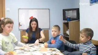 Игра на чтение "кормим животных". На укр.языке. Подготовка к школе
