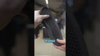 3D printed shoe sole with lattice structure