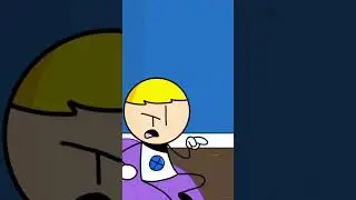 Why is your report card on the ceiling?! #animation #shorts #meme