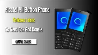 Alcatel button phone hard reset | Pin remove | Without any box or dongle