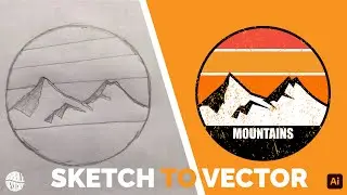 Adobe Illustrator Tutorial: Create a Vector Logo From a Rough Sketch