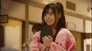 橋本環奈（はしもとかんな）出演CM　JA全農　世界卓球2014東京「温泉卓球篇」