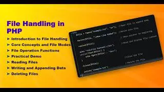 PHP File Handling Basics: How to Write, Append & Delete Files