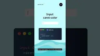 caret-color in CSS