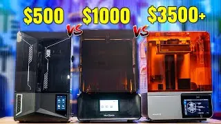 Saturn 4 Ultra vs. Reflex RS vs. Form 4. Surprisingly Close!