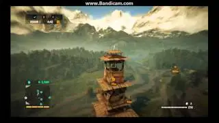 Far Cry 4 Multiplayer - Climbing Tower Roof in factory and Trolling ez_bolek