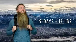 To the Austrian Alps - Ultralight Backpacking Gear Load Out