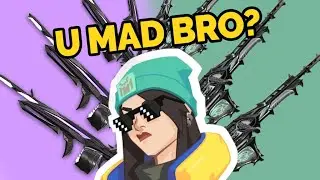 TILTING MY ENEMIES WITH BRRT BRRT AND LAUGHTER - VALORANT