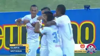 El Clásico OLIMPIA 1 VS MOTAGUA 1 LAS Mejores Jugadas Y Goles