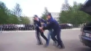 Показательное задержание нарушителя порядка