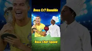 Boss Cr7 Ronaldo VS Boss Chef İshowspeed 😈🔥