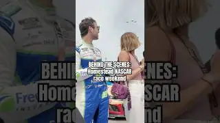 👀 BTS: NASCAR Homestead race weekend #shorts