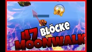 47 Blöcke MOONWALK!! ich moonwalke wie Michael Jackson?!  | legitJxnas