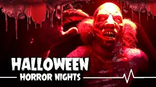 Halloween Horror Nights at HOLLYWOOD Universal Studios - Red Carpet and Inside ALL Haunted Houses