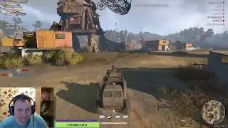 Стрим игры Crossout без мата!Получить 14 ранг,а может и 15!михаилиус1000