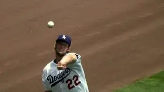 Clayton Kershaw Complete Pregame Warmups Part 1 - Stretching & Running