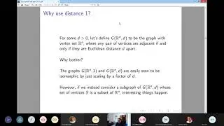 TTMS19. Embedding Euclidean Distance Graphs in Q^n , in R^n , and then, Back Again