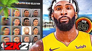 Andre Drummond Face Creation in NBA 2K21 | AD 2.O Face Creation in 2K21!